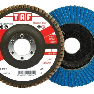 TAF Zirconia Flap Disc 115mm (Grit 40)